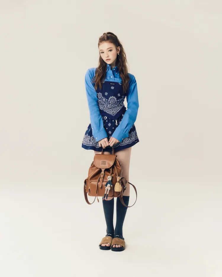 MEOVV Ella成為Miu Miu品牌大使。品牌提供