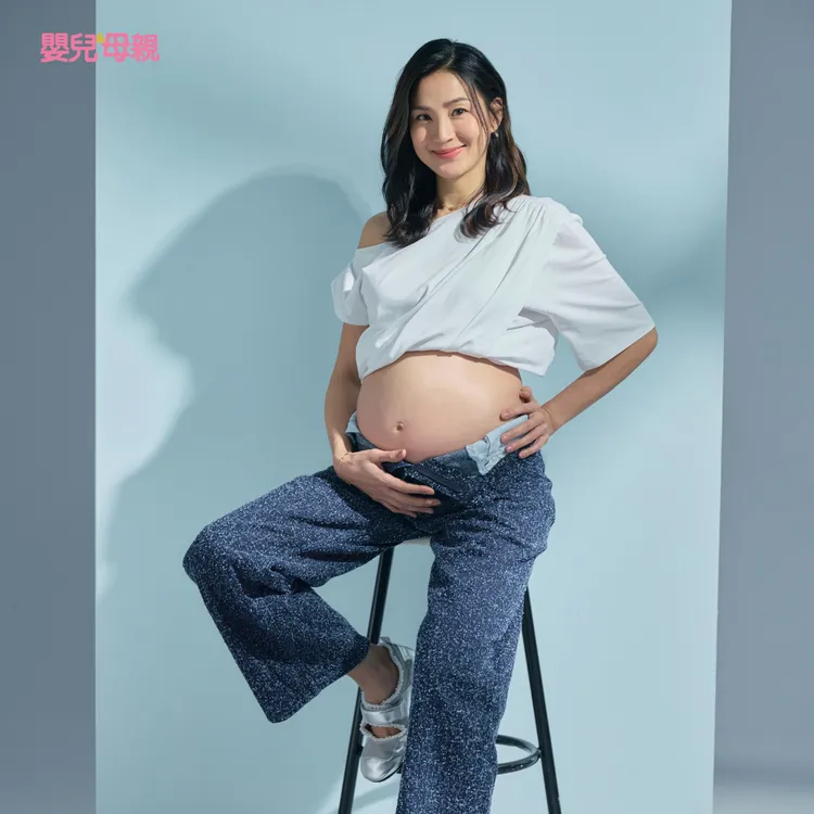 洪小鈴坦言高齡產婦需要很大勇氣。《嬰兒與母親》提供