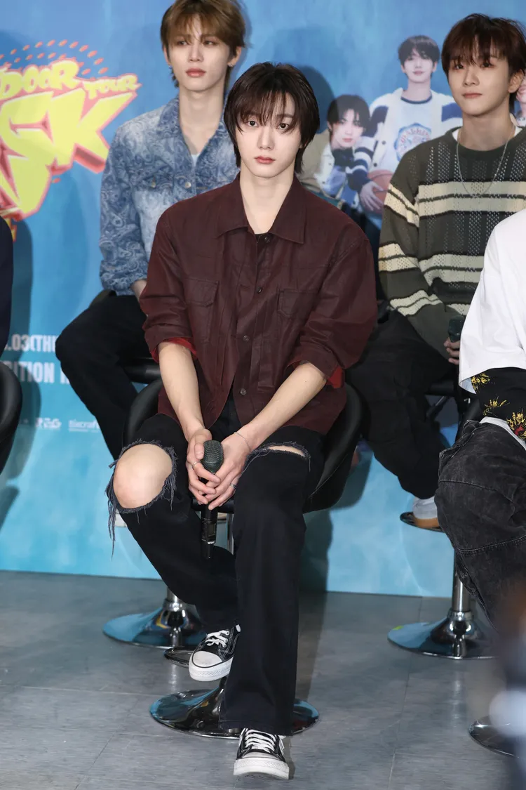 SUNGHO覺得RIWOON最帥。彭欣偉攝