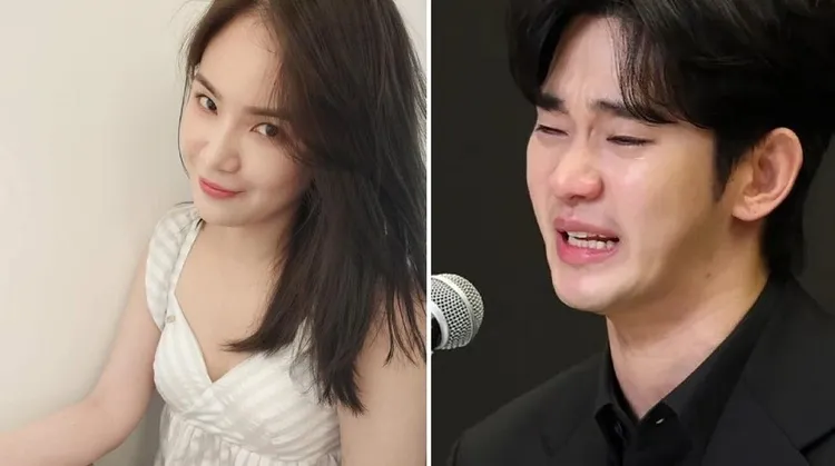 陳沂談金秀賢事件。左圖翻攝陳析臉書，右圖翻攝《韓國經濟日報》