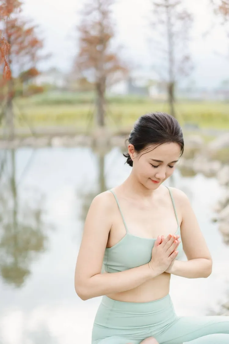 何妤玟今年打算花更多時間進修瑜伽，療癒自己。何妤玟提供