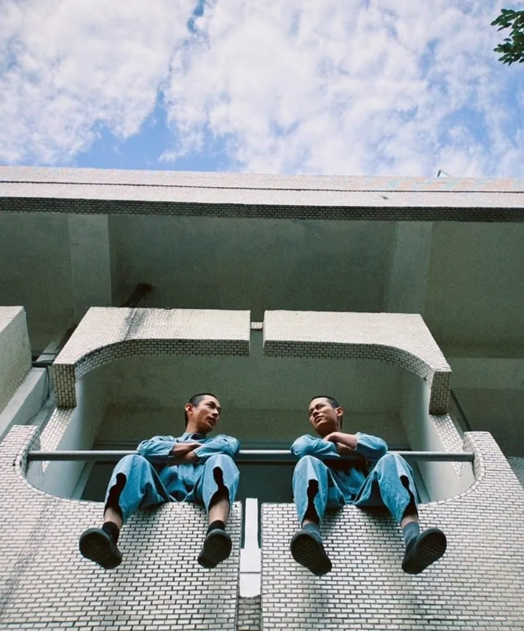 夏騰宏與黃河在新戲有不少對手戲。翻攝IG