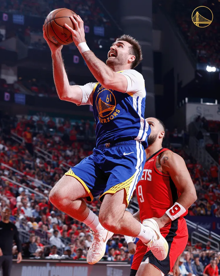 史賓塞昨表現出色。 翻攝warriors X