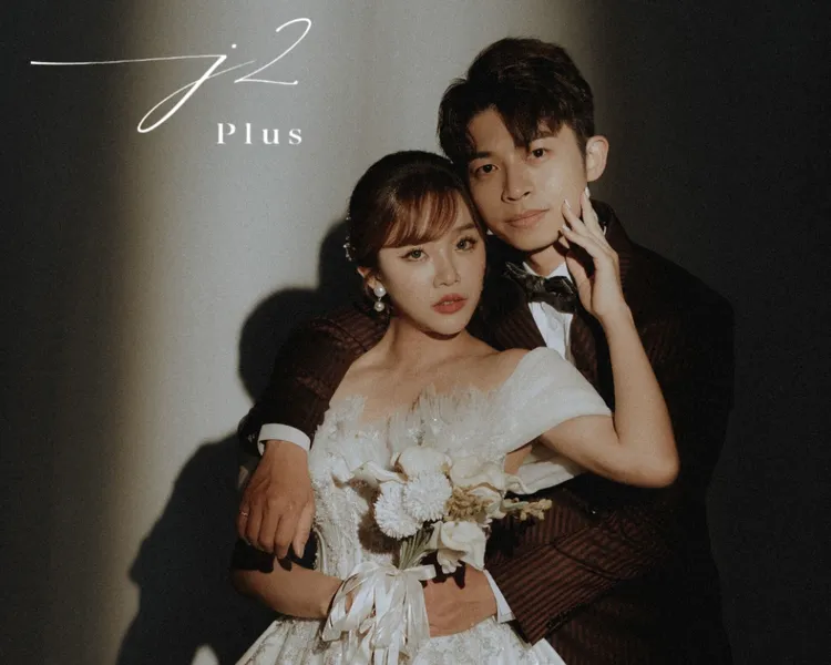 賴慧如與老公劉家銘將於本周日舉辦婚禮。J2 Plus婚紗攝影提供