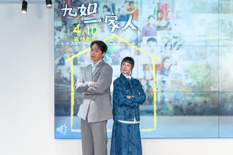 黃鐙輝與李杏演夫妻。大愛提供