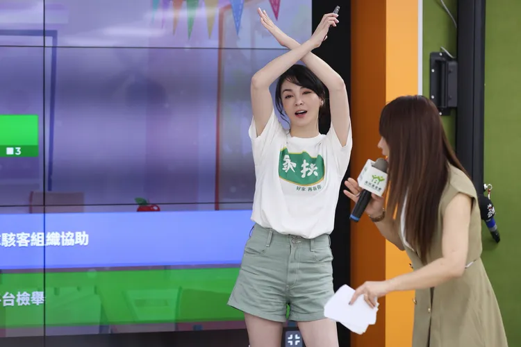 張榕容認真參與活動。彭欣偉攝