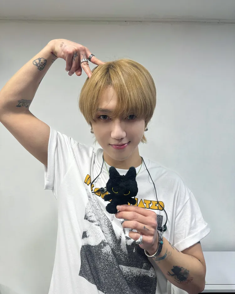 藝聲繼圭賢、D&E的東海和銀赫、隊長利特後，再度與台灣品牌合作拍廣告。翻攝藝聲IG