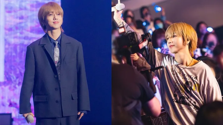 SJ主唱藝聲今年3月剛來台開個唱，《壹蘋新聞網》獨家掌握到他將代言台灣保健食品。資料照片、翻攝藝聲IG