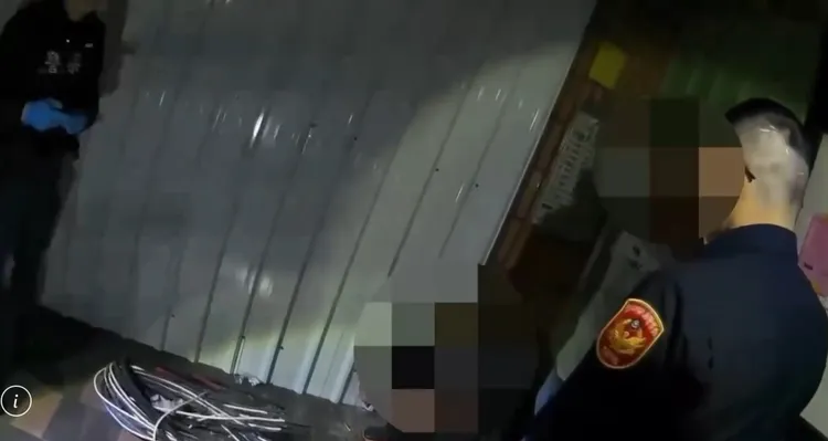 高嫌趁清明連假賺外快，從事非法行竊還被揪出通緝犯身分。翻攝畫面