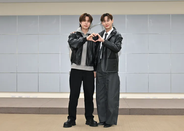 Prem（左）、Boun七度搭檔，一個眼神就知道。台視提供