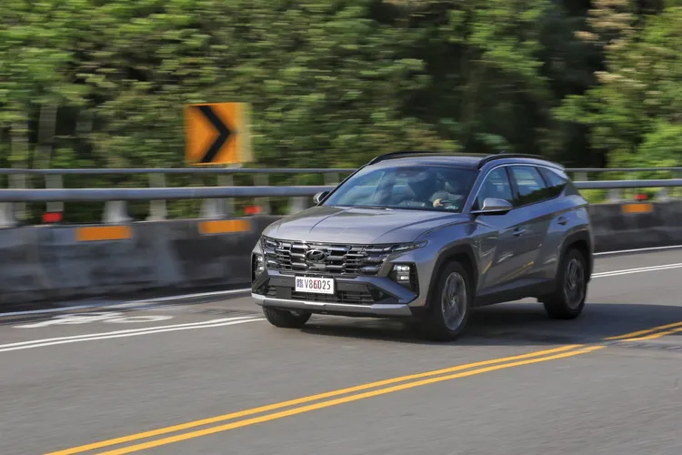 Hyundai Tucson L小改款可望最快在4月底發表、5月交車。林浩昇攝