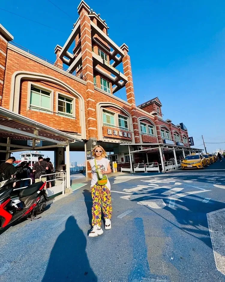 倖田來未造訪旗津。翻攝倖田來未IG