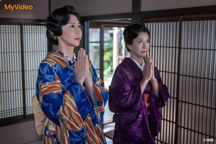 松嶋菜菜子（左）與戶田菜穗共演。台灣大哥大MyVideo提供