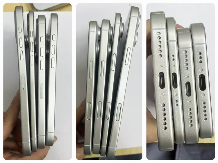 iPhone 17系列模型機曝光。翻攝Sonny Dickson X