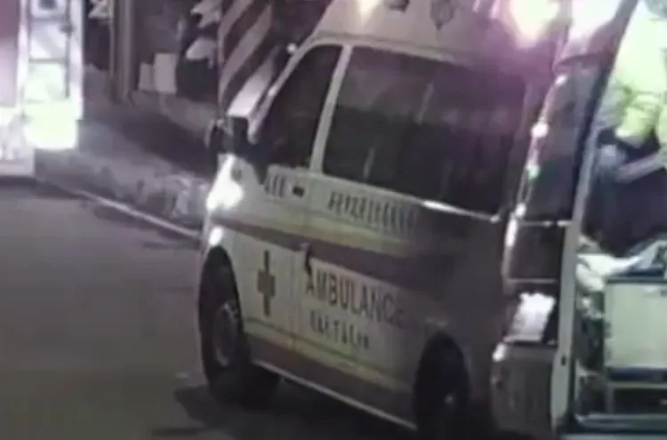 陳女遭槍擊前曾傳訊向好友求救，但仍無法阻止前夫暴行。翻攝畫面