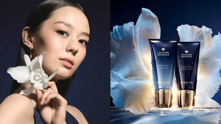 嬌蘭為蘭鑽極萃氧生系列推出「卸妝凝露」與「潔顏凝霜」兩款新品。品牌提供