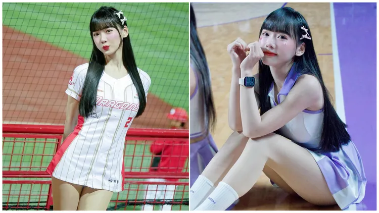 「小龍女」昆娜爆早已婚生子，又和職棒球員張祐嘉交往中。翻攝自昆娜臉書
