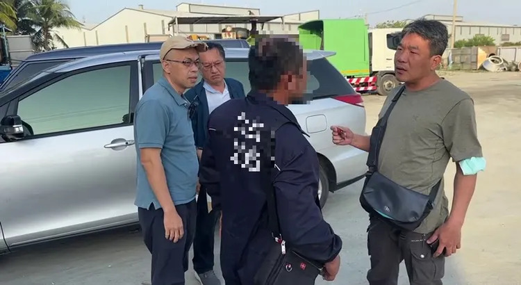 李男被逮時連工廠老闆都難以置信。翻攝照片