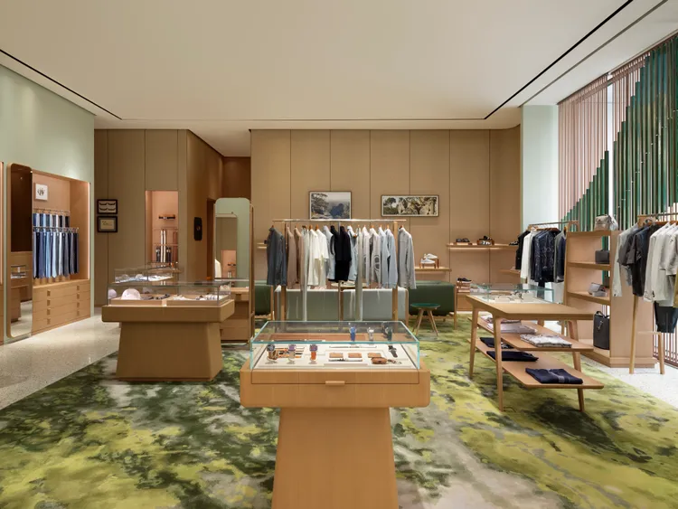 愛馬仕台中大遠百專門店。品牌提供