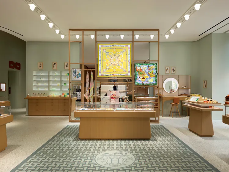 愛馬仕台中大遠百專門店。品牌提供