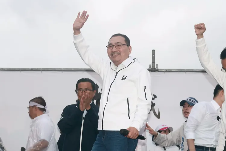 新北市長侯友宜。彭欣偉攝