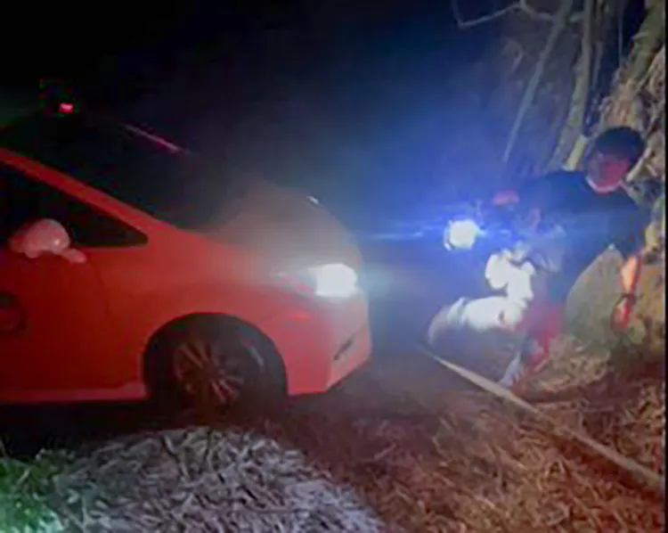 現場救援。第三分局提供