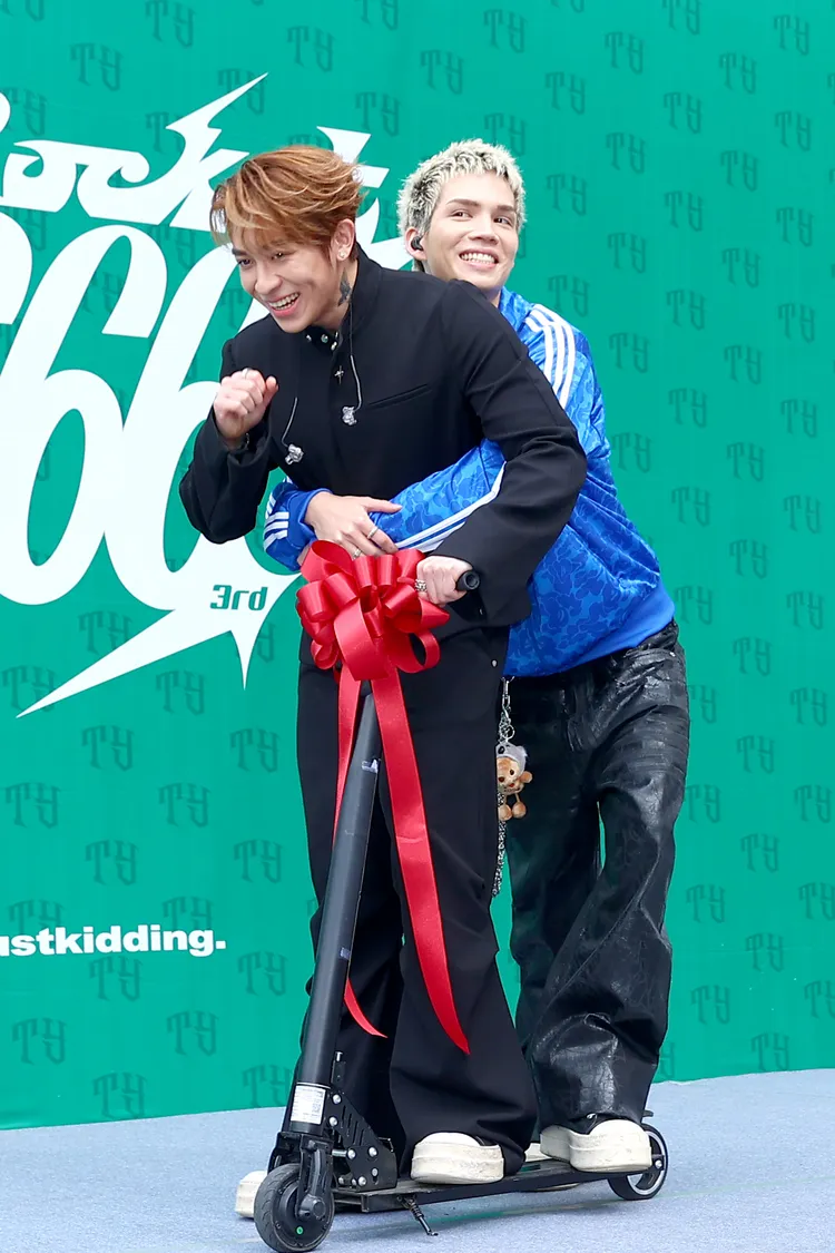 Tyson Yoshi簽唱會，派偉俊驚喜站台。娛樂中心攝