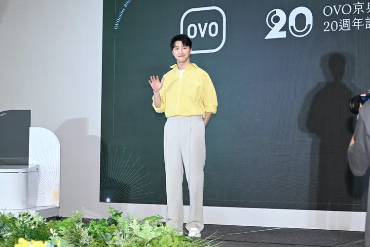 江宏傑分享與福原愛現今狀況。攝影中心攝