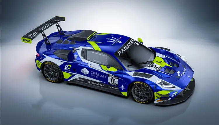 全新 Maserati GT2賽車以MC20為基礎開發，自2023年斯帕24小時耐力賽 （Total 24 Hour of Spa） 首度登場，搭載 621匹最大馬力，首年參賽即嶄露鋒芒。原廠照片