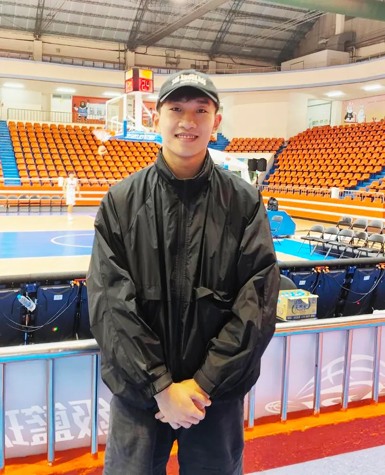 曾頎翔則欣賞楊天佑的球風。李家穎攝