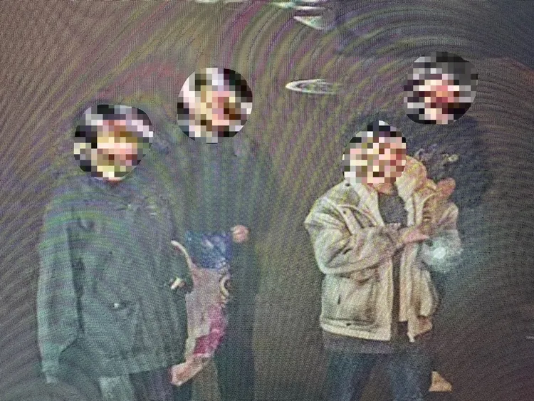 警方循線逮到3男1女。警方提供