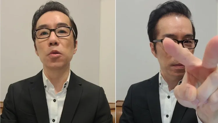 張兆志昨晚直播控訴友人陳氏夫妻。翻攝張兆志臉書直播