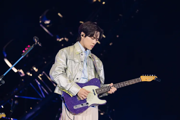 雲安激情彈奏帥翻。圖／相信音樂提供