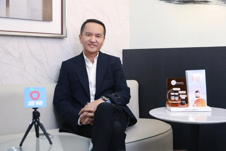 愛爾麗集團董事長常如山認為外泌體在生髮治療上極具潛力。彭欣偉攝