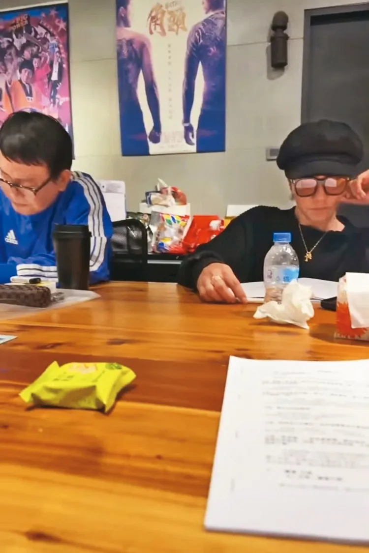 《角頭》出品人張威縯曝光讀本會，席間驚見羅志祥。圖／翻攝Threads