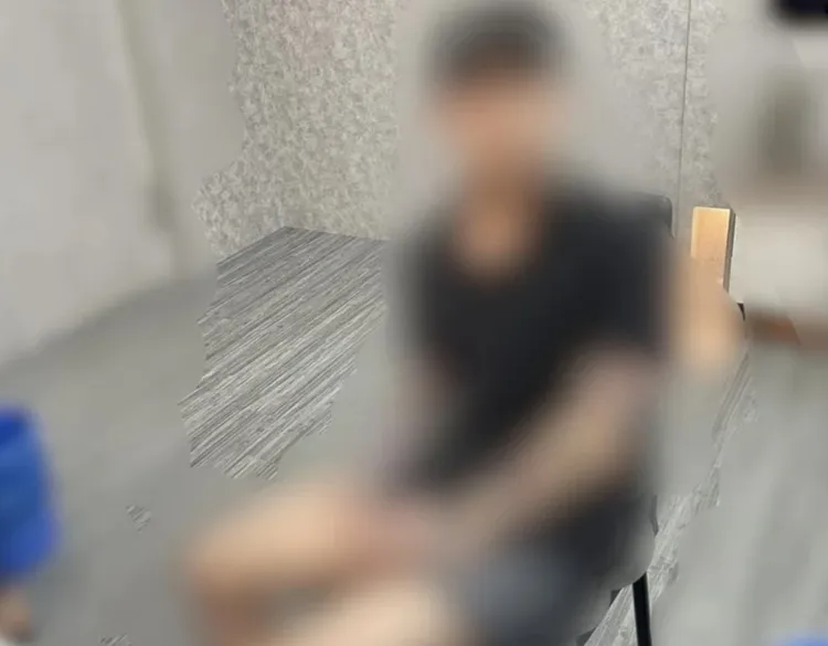 莊男遭設局約出，被強押至北市士林區民宅軟禁毆打。翻攝畫面