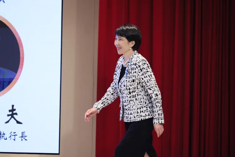 日本眾議員議員 高市早苗。記者 李俊毅攝