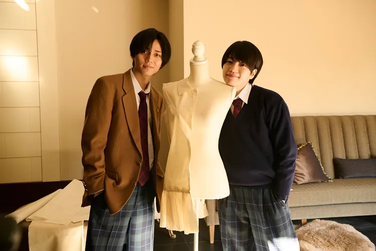 也有參與《和富家少爺的戀愛太難了》的西畑大吾（右）以影片方式驚喜現身，永瀬廉表示2人常常黏在一起「根本是情侶」。官方X