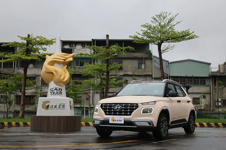 2025車訊風雲獎 最佳國產小型SUV Hyundai Venue。主辦單位提供