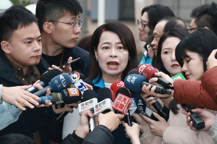 國民黨立委許宇甄。彭欣偉攝