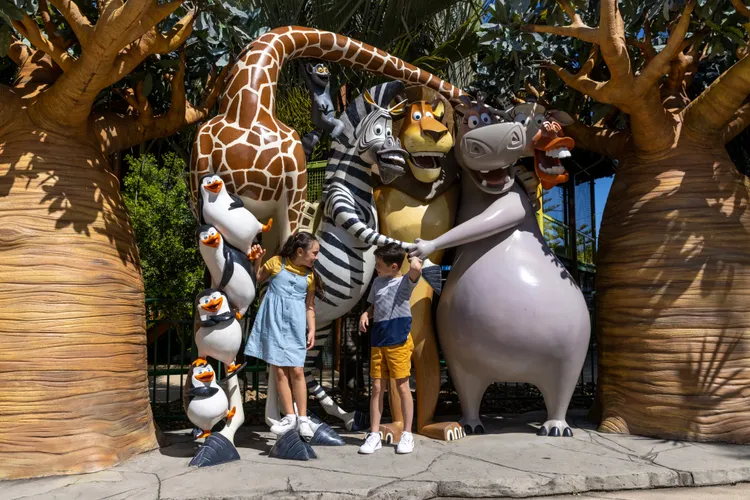 在夢幻世界可與經典卡通角色合影。昆士蘭旅遊局提供