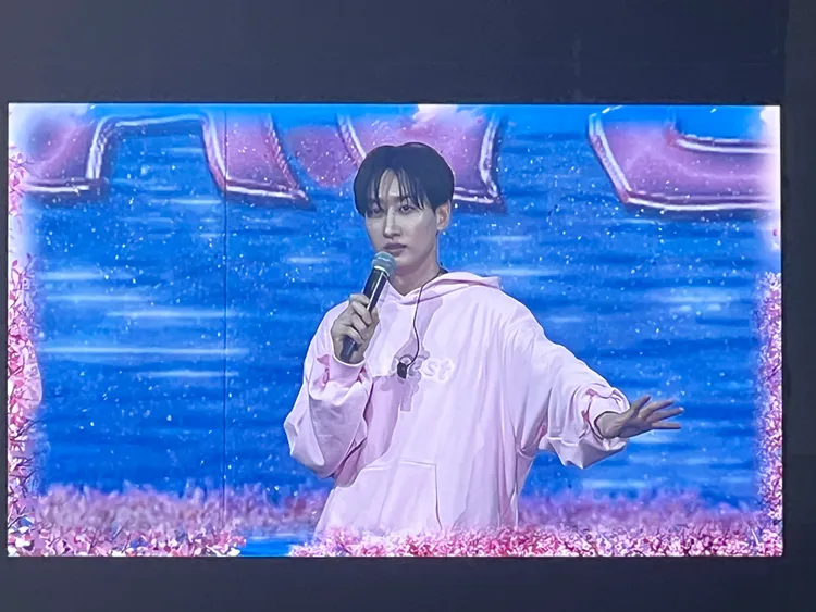 銀赫擔任東海的見面會嘉賓。讀者提供