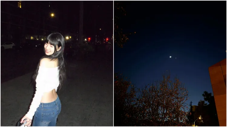 Elly分享星空照並寫下13字，似乎是想念大S了。翻攝《@polarbearelly》IG