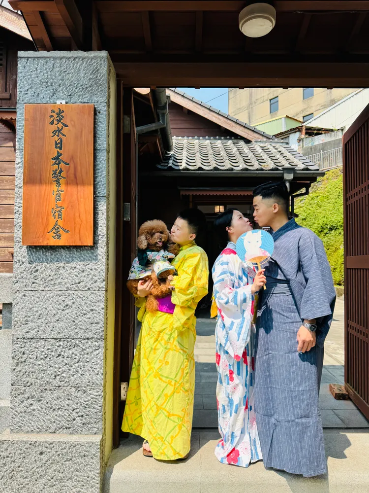 寵物浴衣4/30（三）前浴衣體驗全面特價100元。館方提供