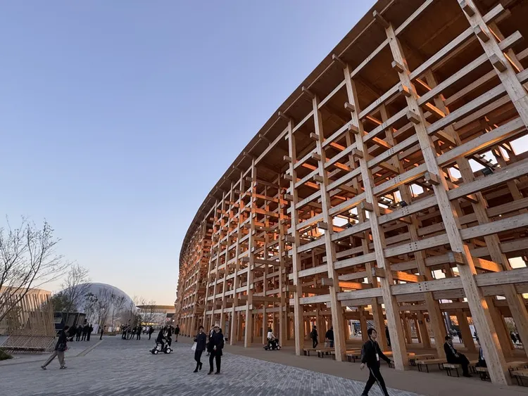 「大屋頂環」。中央社