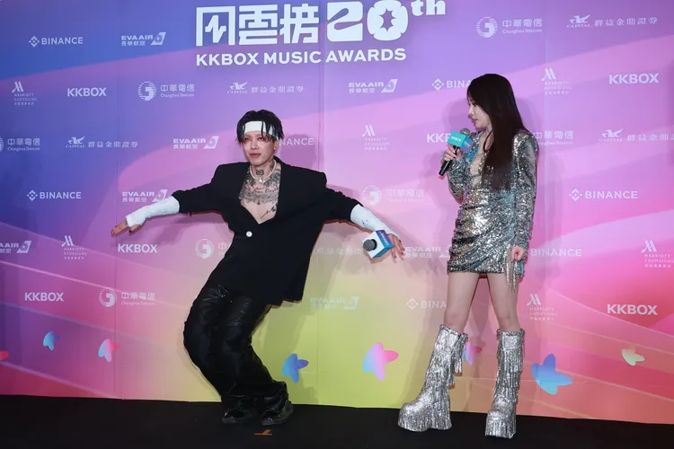 温嵐跟「學長」MARZ23首度在舞台上合作。林丞偉攝