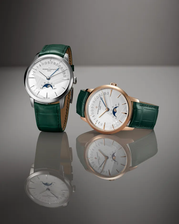 江詩丹頓TRADITIONNELLE和PATRIMONY系列。品牌提供