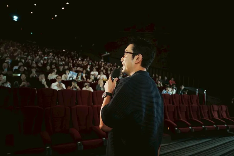 河正宇昨天抵台還在桃園機場辦了快速通關。車庫娛樂提供