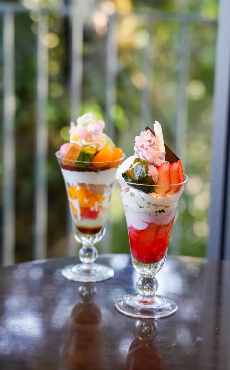 百匯系列是神椿咖啡廳的人氣商品。田欣雲攝影