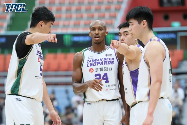 台啤雲豹球員表現不俗，可惜仍無法獲得勝利。TPBL提供